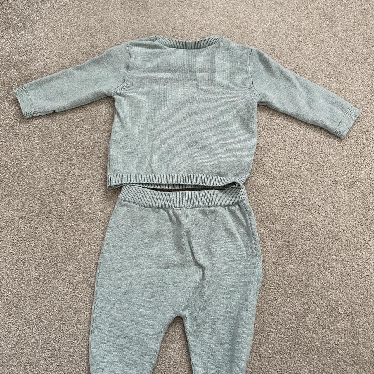 TU baby knitted set co ord. top and trousers 0-3... - Depop