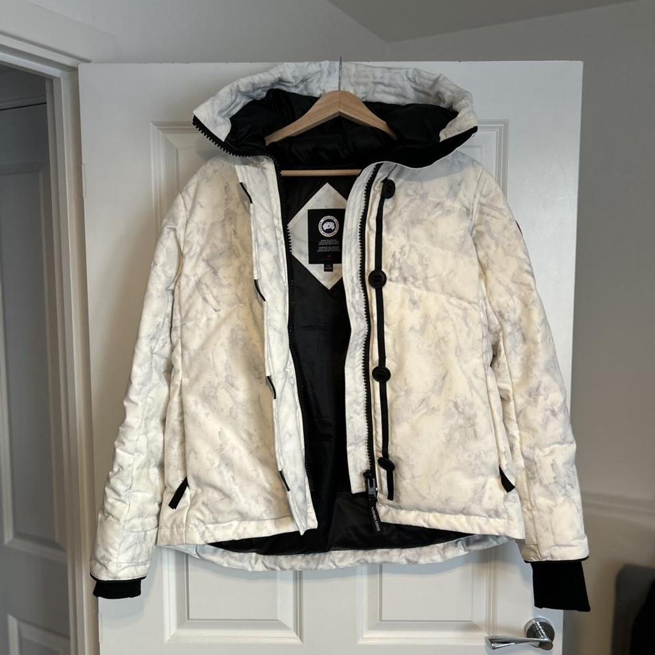 Canada Goose Elmvale Parka Print •Colour Glacial... Depop