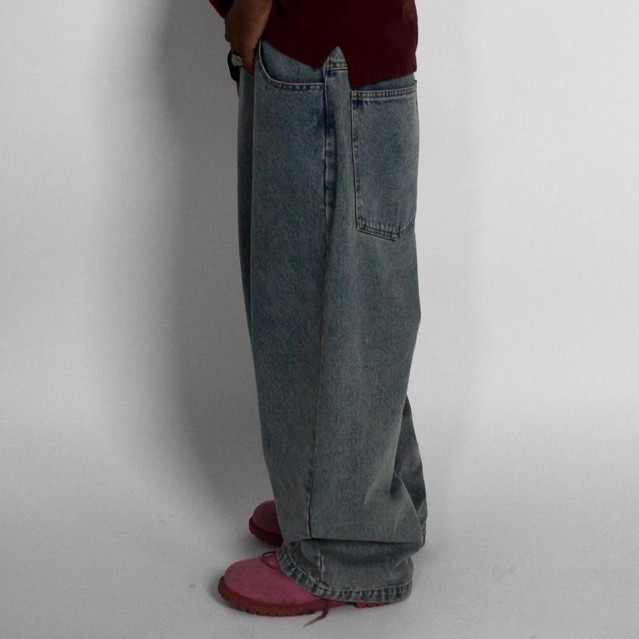 coffeys lightwash jeans size 34x30 tagged polar for... Depop