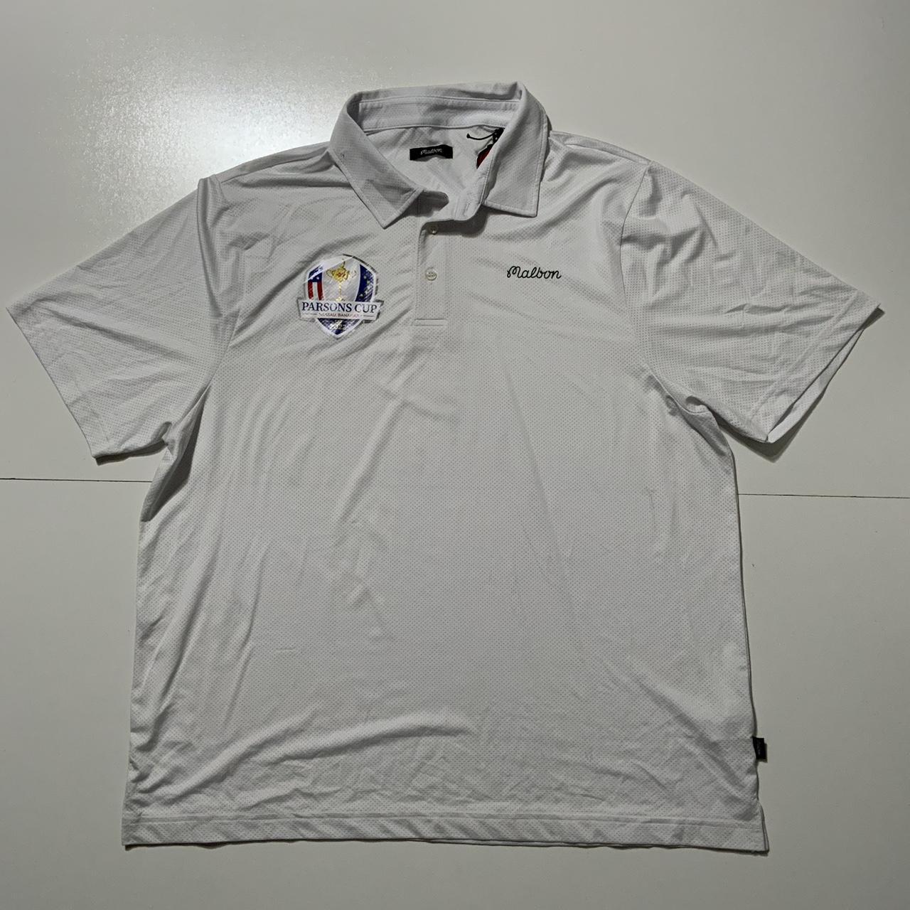 Malbon Golf Men's Polo Shirt - Grey - XL