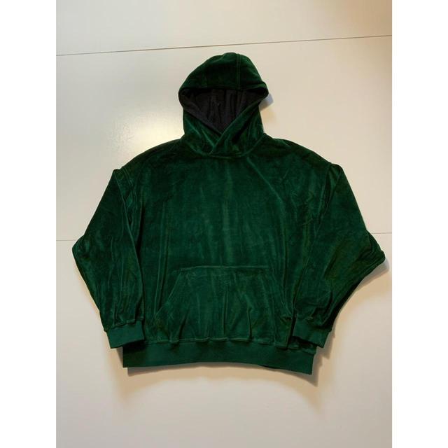 Fashion haider ackermann velour hoodie