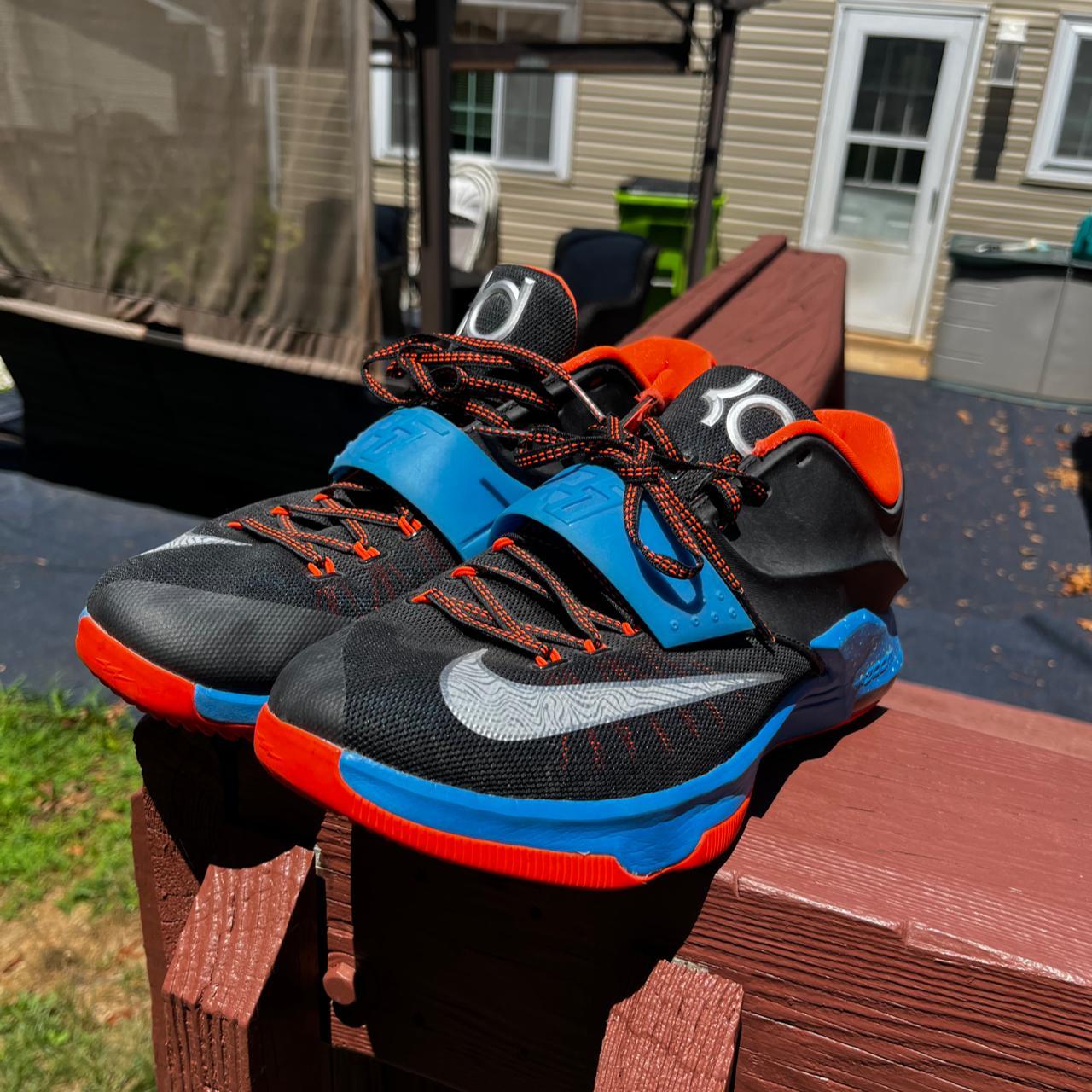 Nike KD 7 OKC Away Men's 653996-00 Size 13 Sneakers... | Depop, image size:1280x1280
