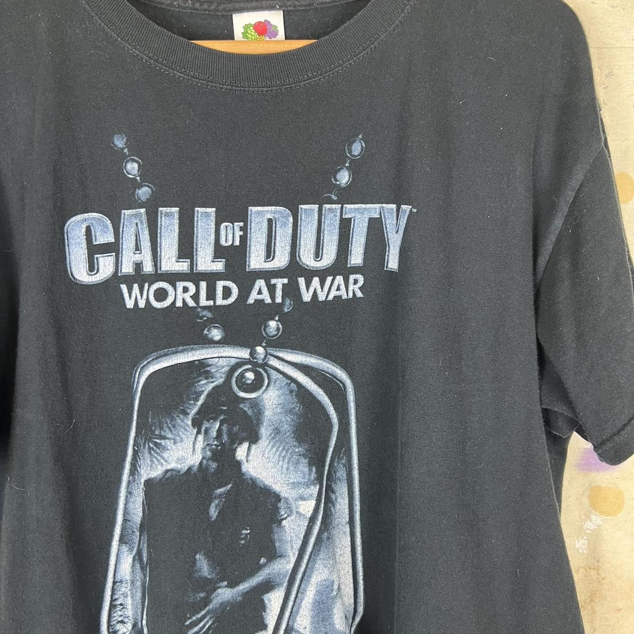 Call of Duty: World At War (2008) Indigo T-Shirt - Call of Duty Store