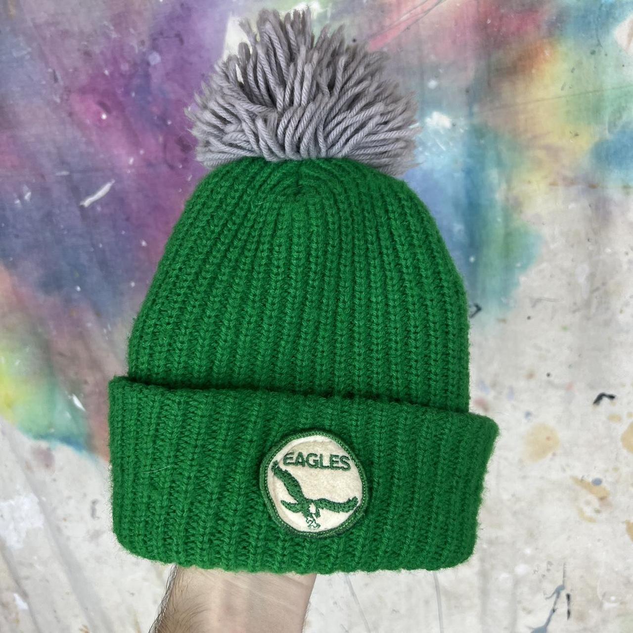 The Eagles Beanie Yarn Pom, Philadelphia Beanie