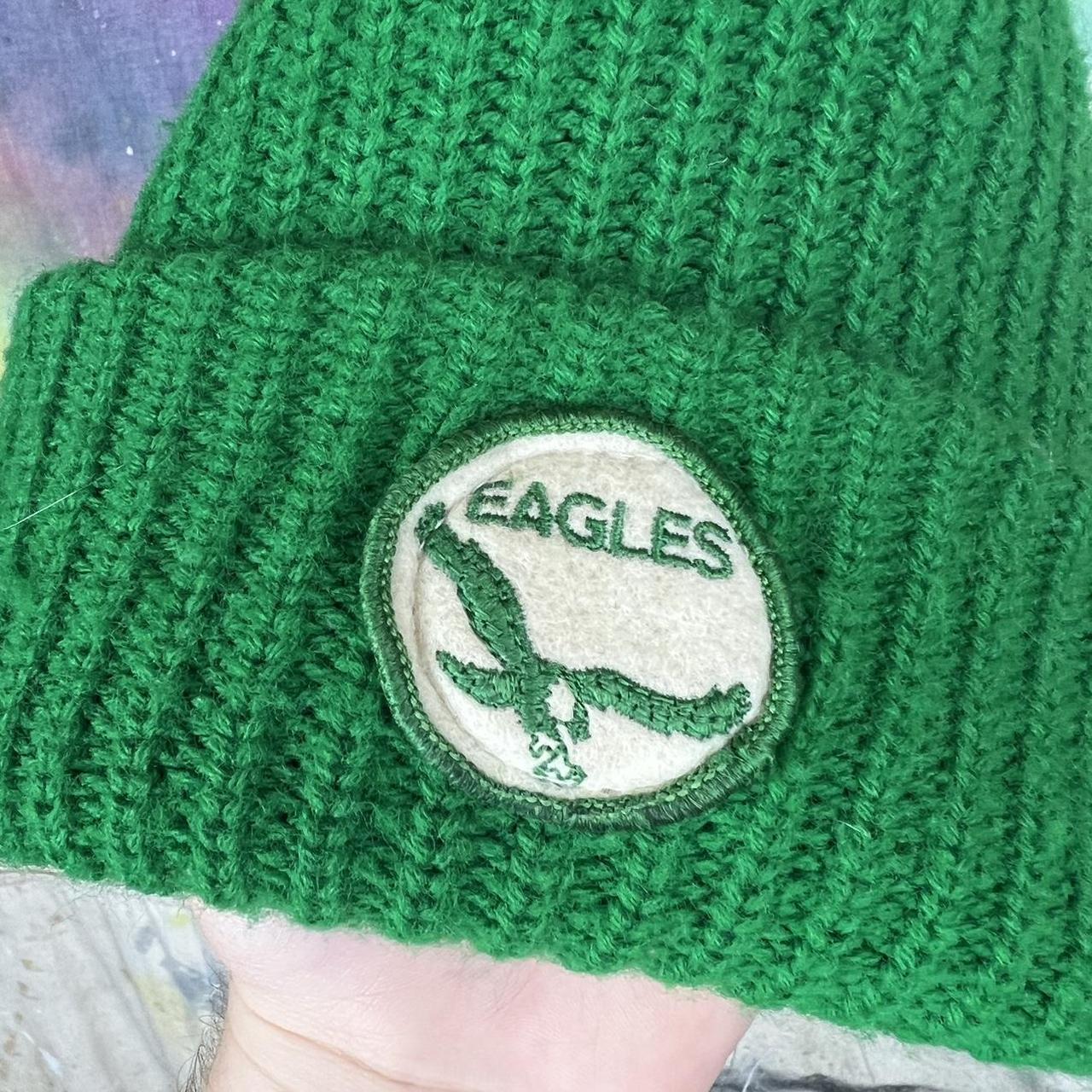 Philadelphia Eagles Throwback Winter Hat by Mitchell and Ness