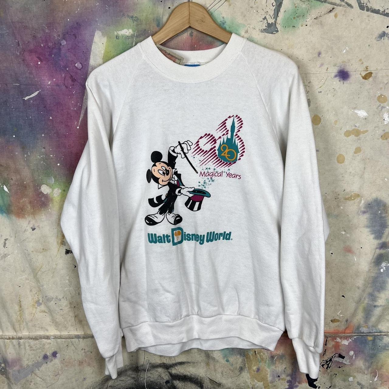 Vintage walt disney online world sweatshirt