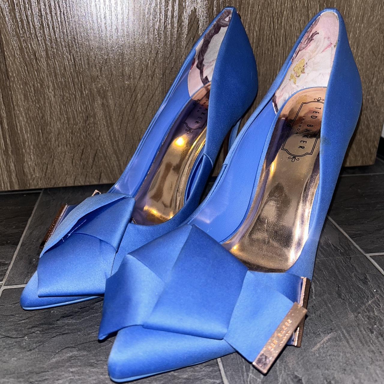 Ted baker blue bow fashion shoes