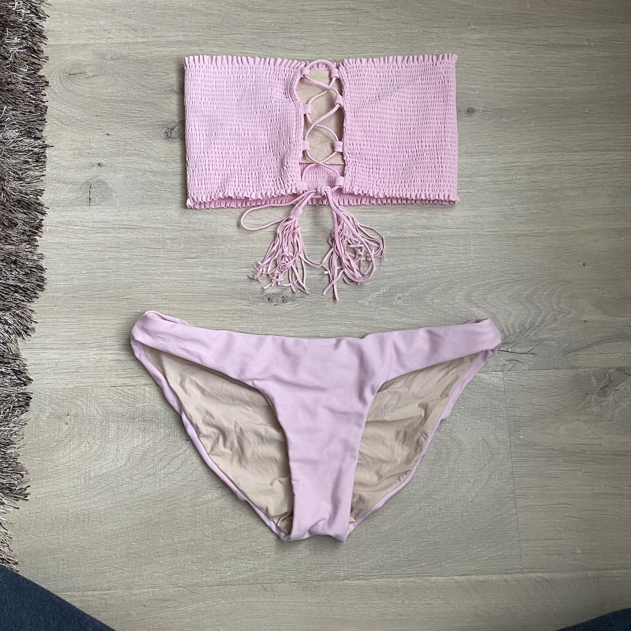 Garage Women's Pink Bikinisandtankinisets Depop