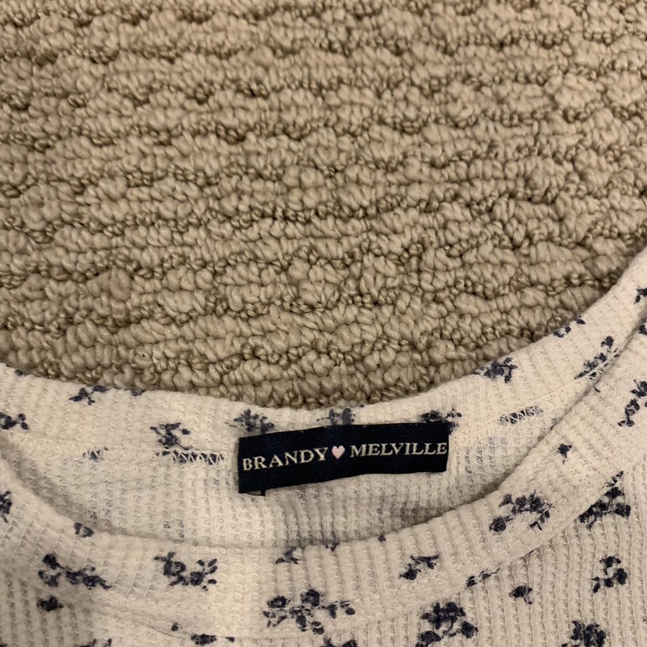 brandy floral long sleeve! perfect for winter... Depop