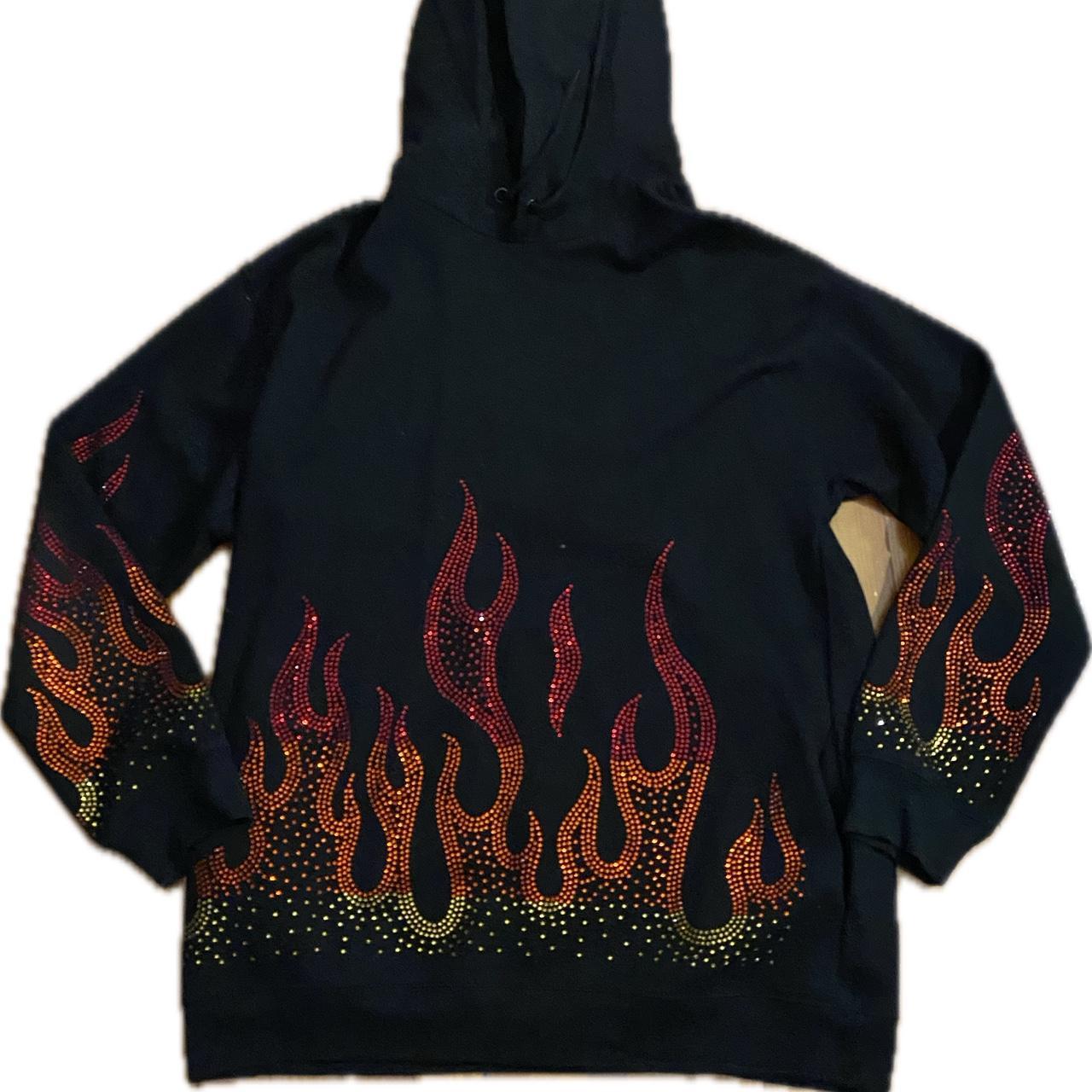 Flame hoodie forever outlet 21