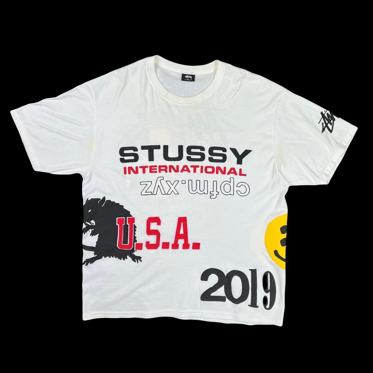 Stussy x Cactus Plant Flea Market 2019 puff print t. Depop