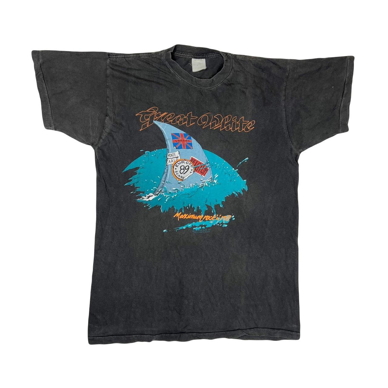 Vintage 80s GREAT WHITE 1989 Tour tshirt high quality