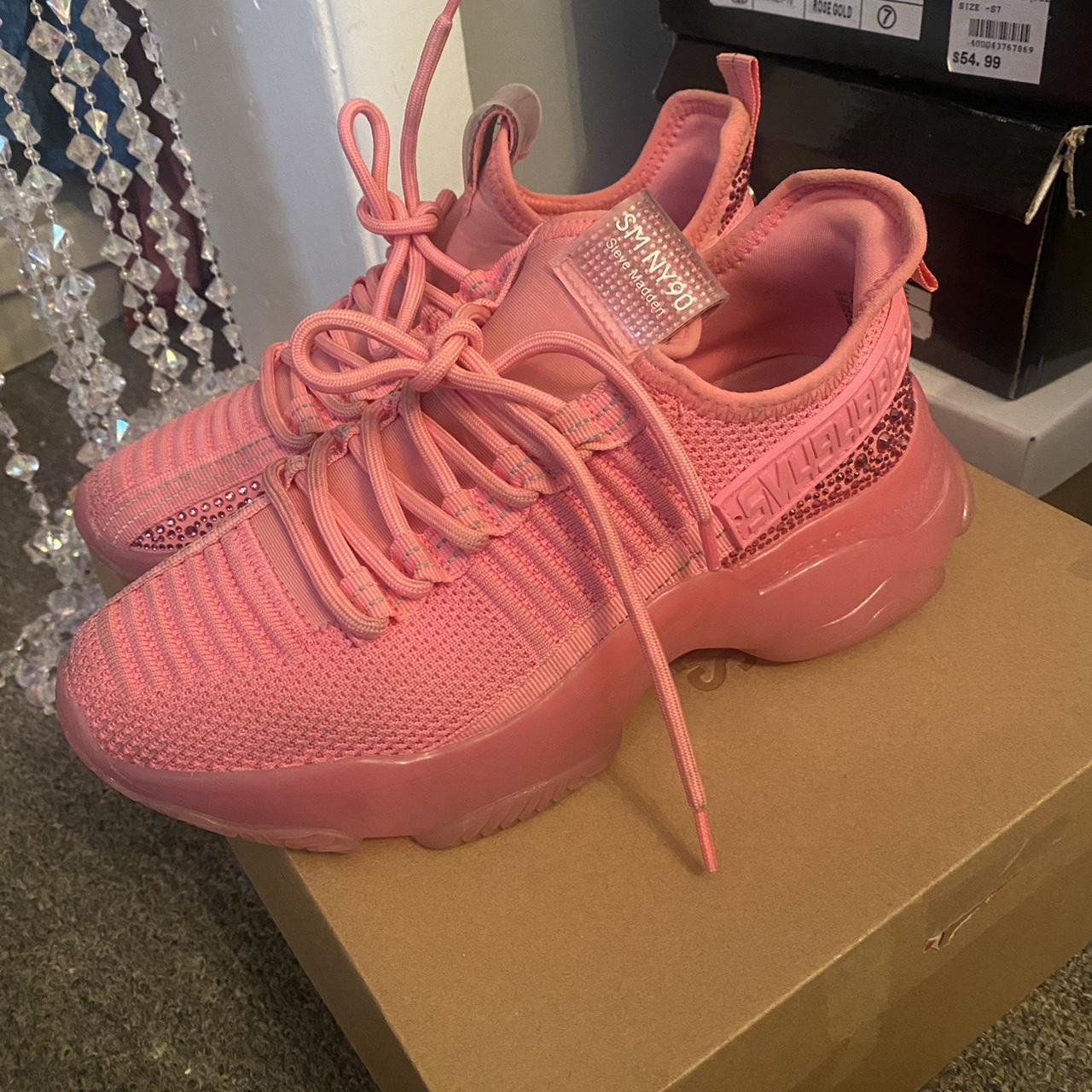 steve madden pink slippers