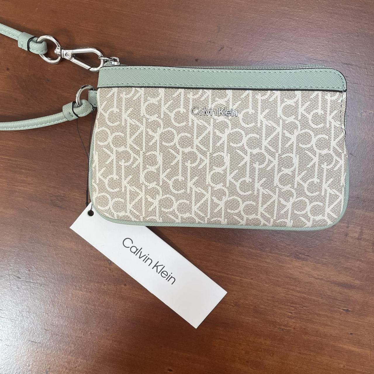 Calvin Klein wristlet store wallets for women