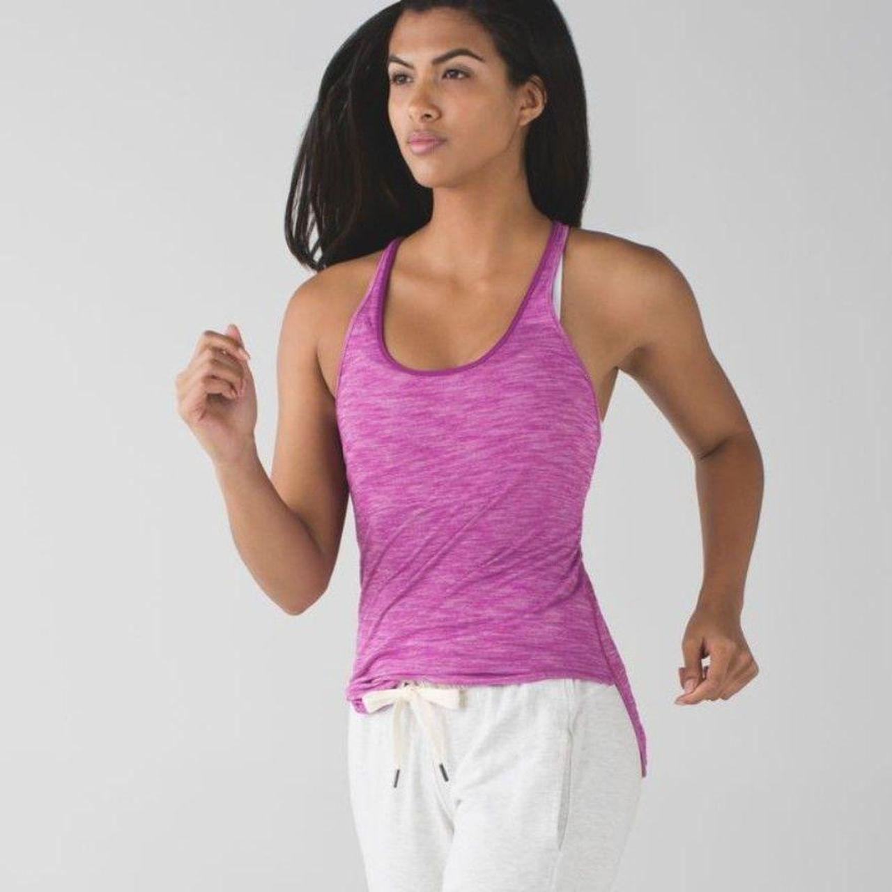 lululemon ルルレモン タンクトップ くすみパープル lululemon ルルレモン タンクトップ くすみパープル ウィメンズ