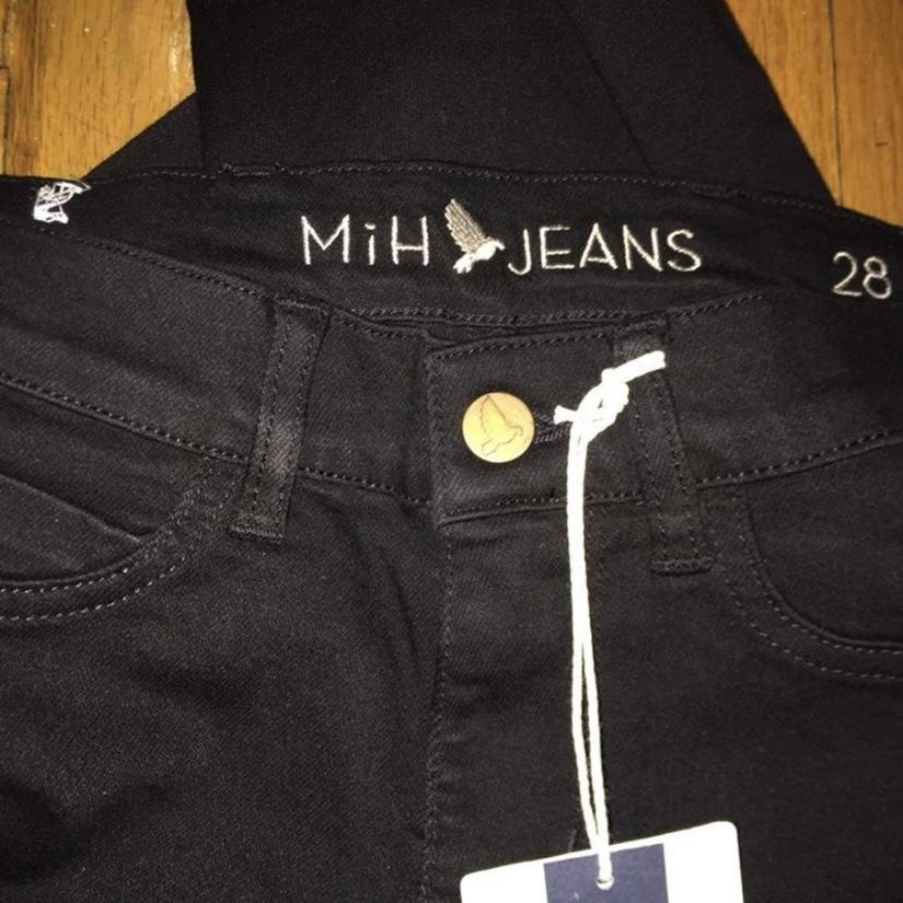 MiH Women's Black and White Jeans (5)