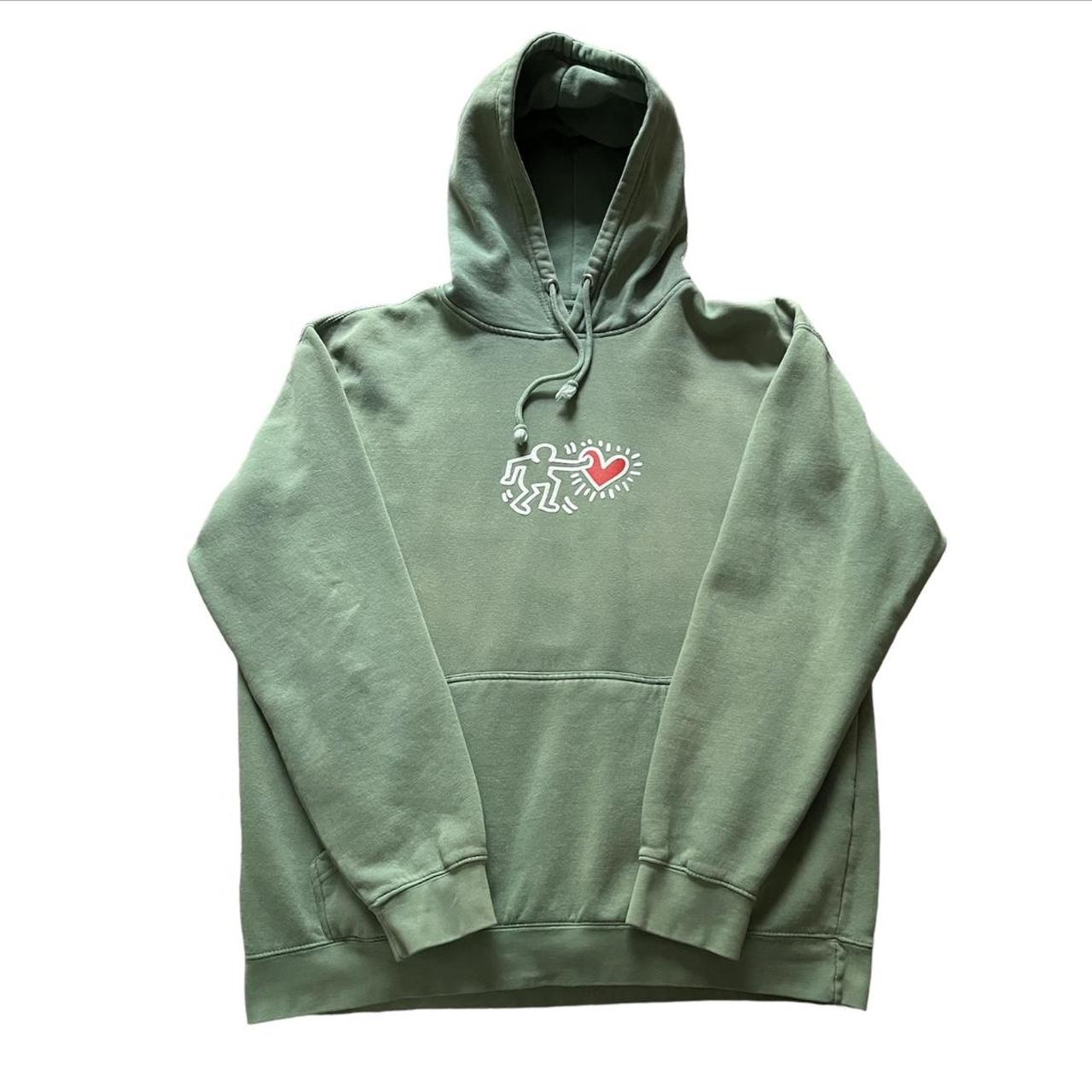 Urban Outfitters Men's Green Hoodie 