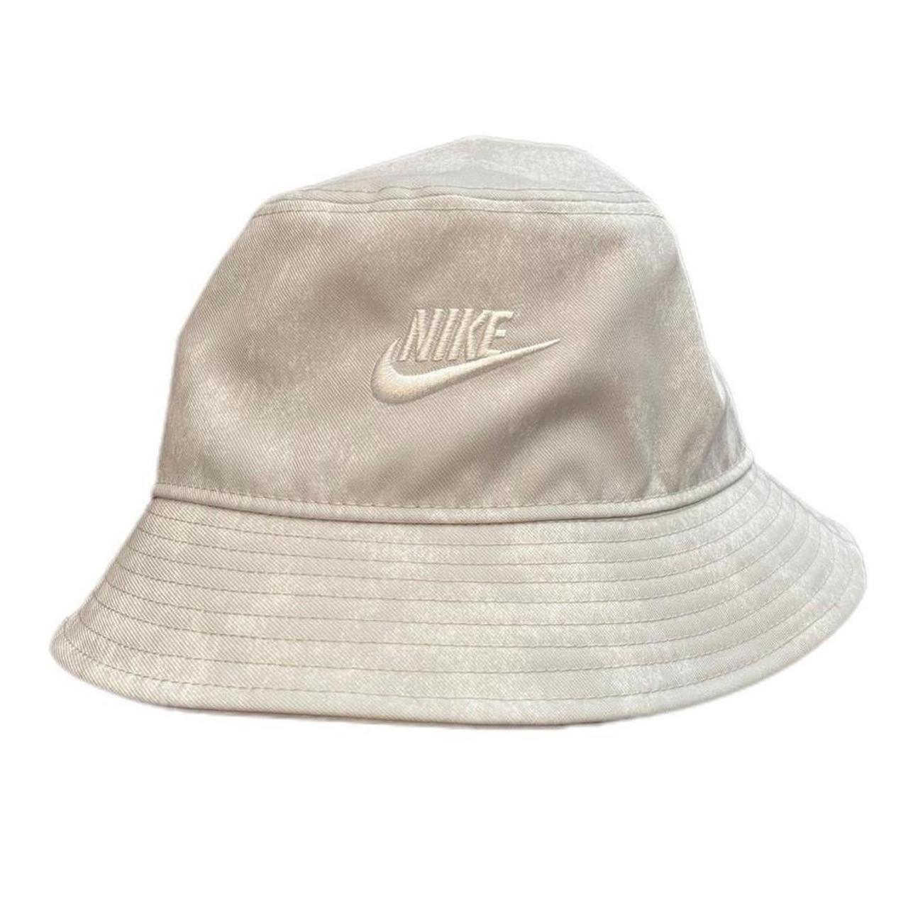 light gray nike bucket hat size l to xl. great... - Depop