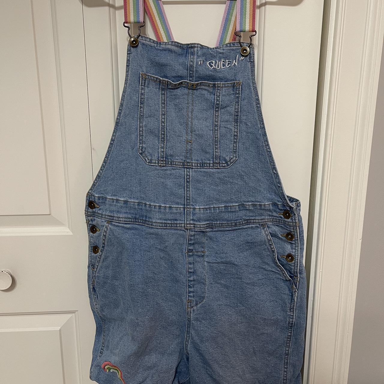 Men's Blue Dungarees-overalls | Depop