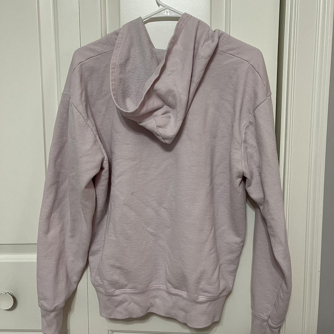 Hanes Women's Pink Hoodie Depop