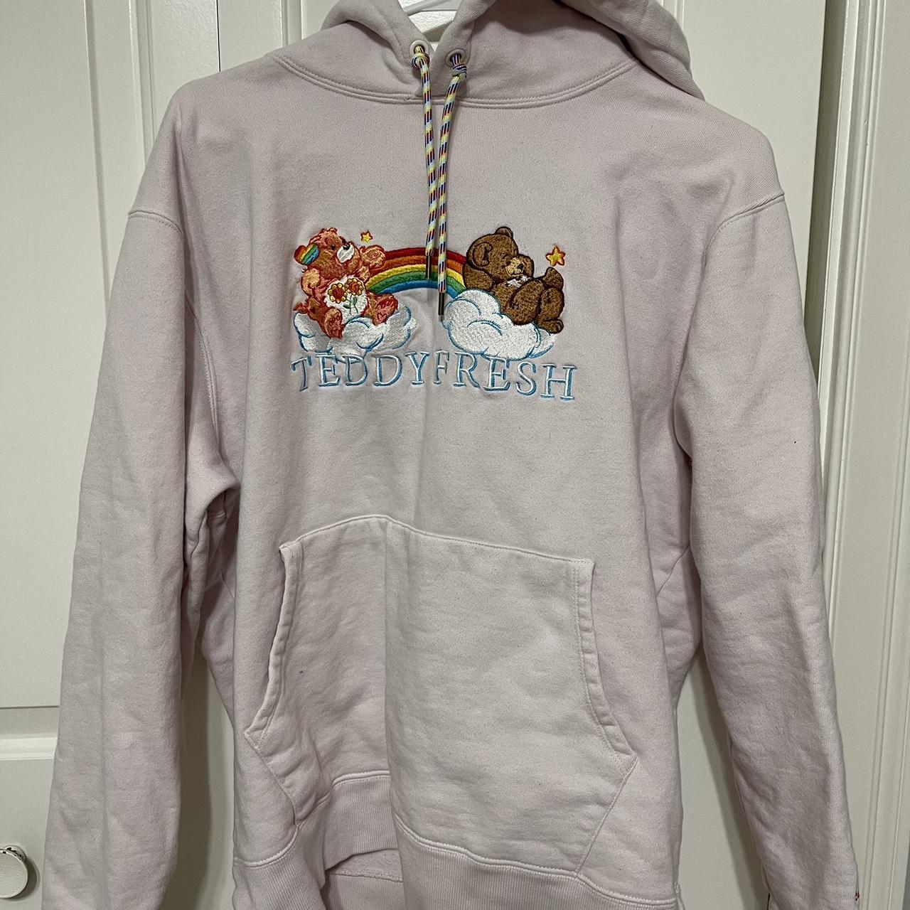 Quilted hoodie teddy fresh Clearance