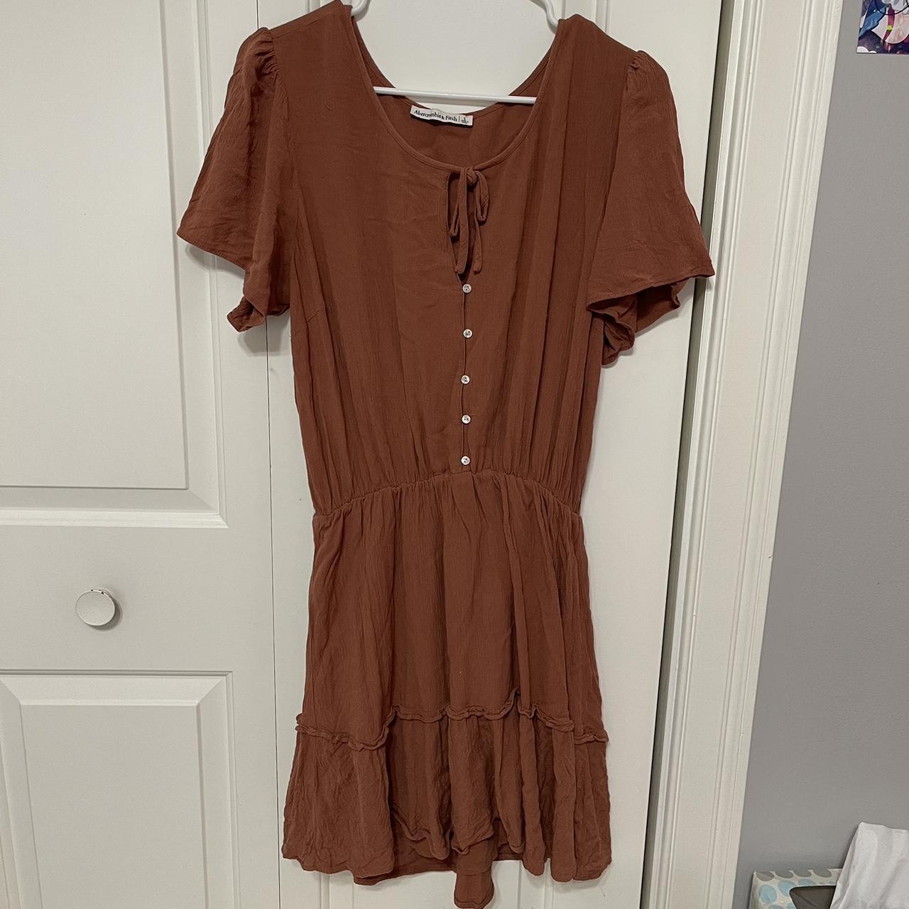 Abercrombie & Fitch Women's Brown Dress | Depop