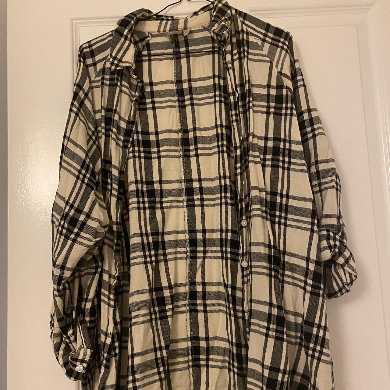 Asos checkered shirt Size 12 Brilliant condition No... - Depop