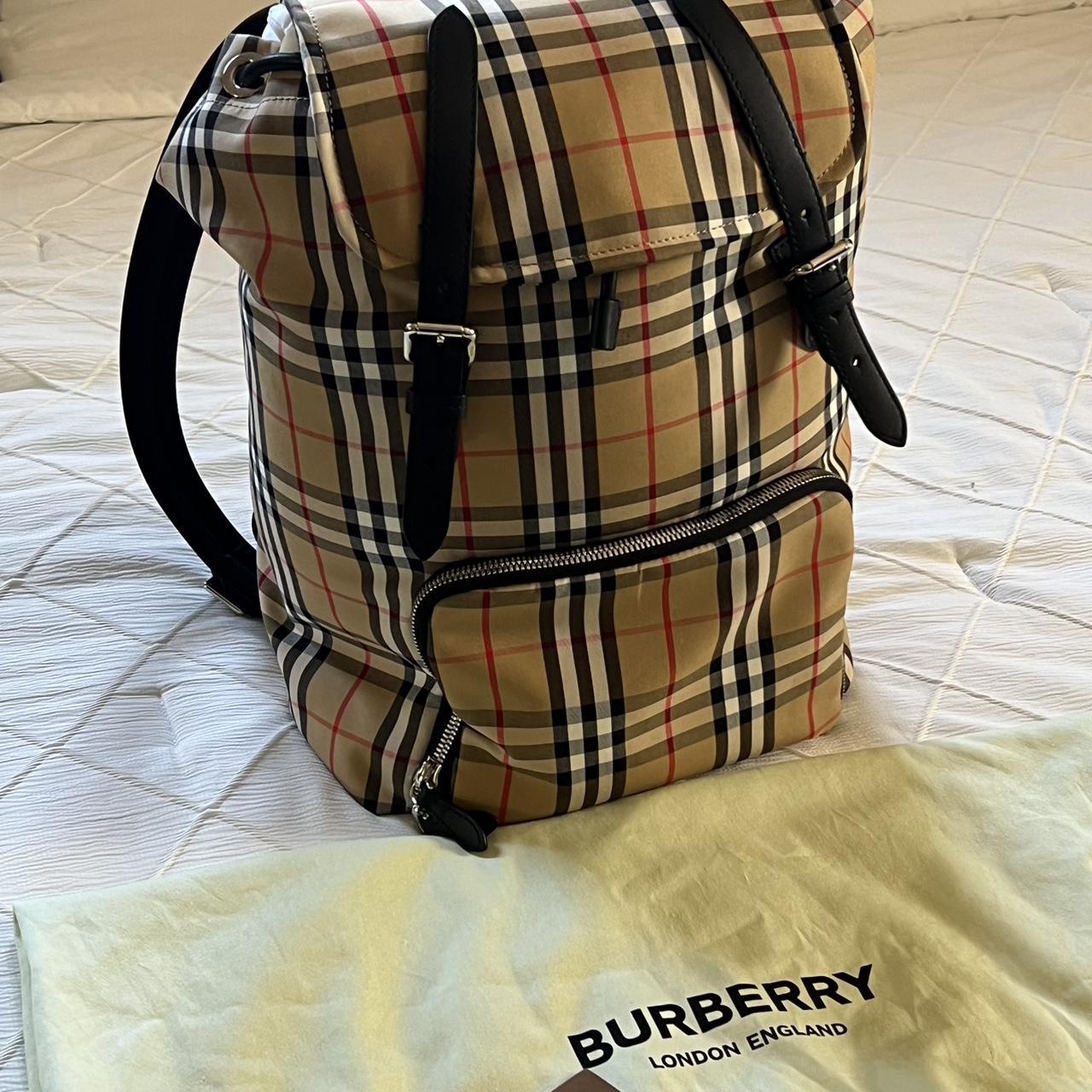 Burberry backpack shops replica