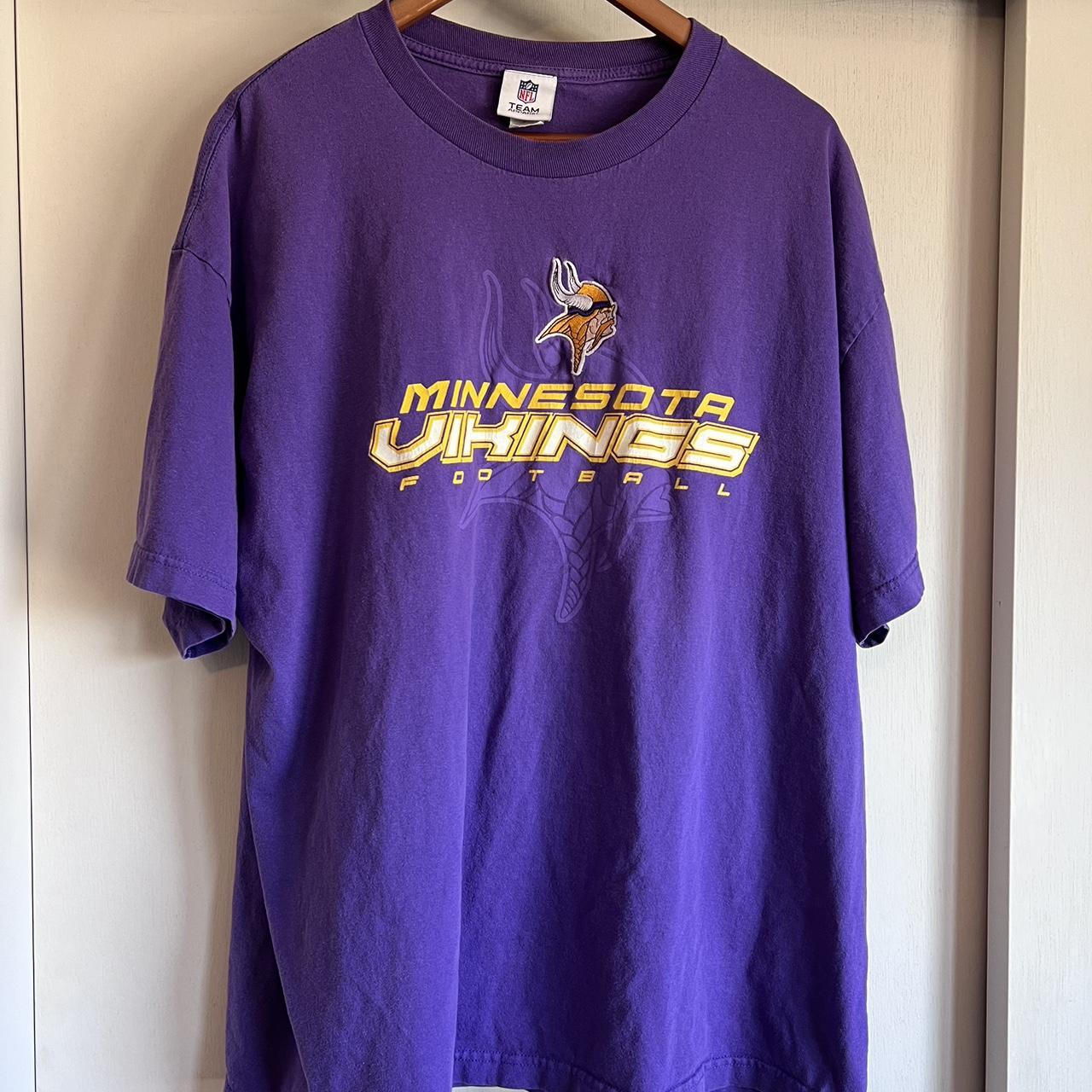 Minnesota Viking On Field Apparel Shirt Model - Depop