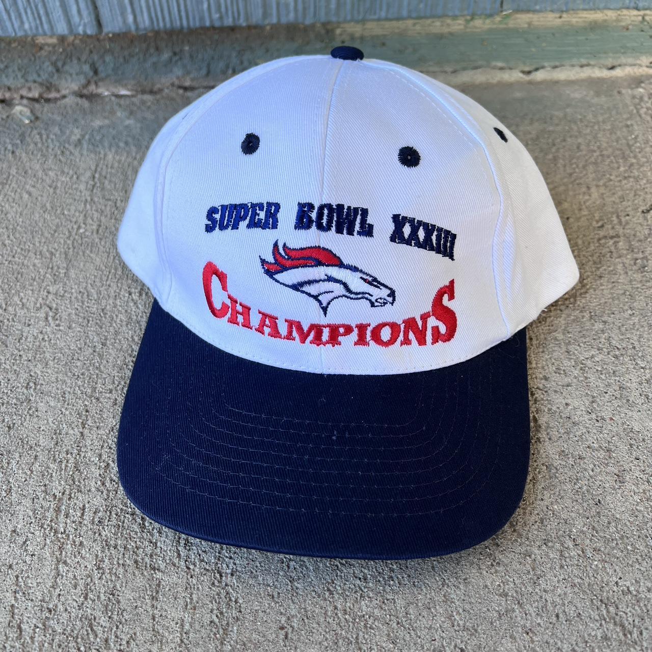 Vintage New Denver Broncos Super Bowl XXXII Champions Hat