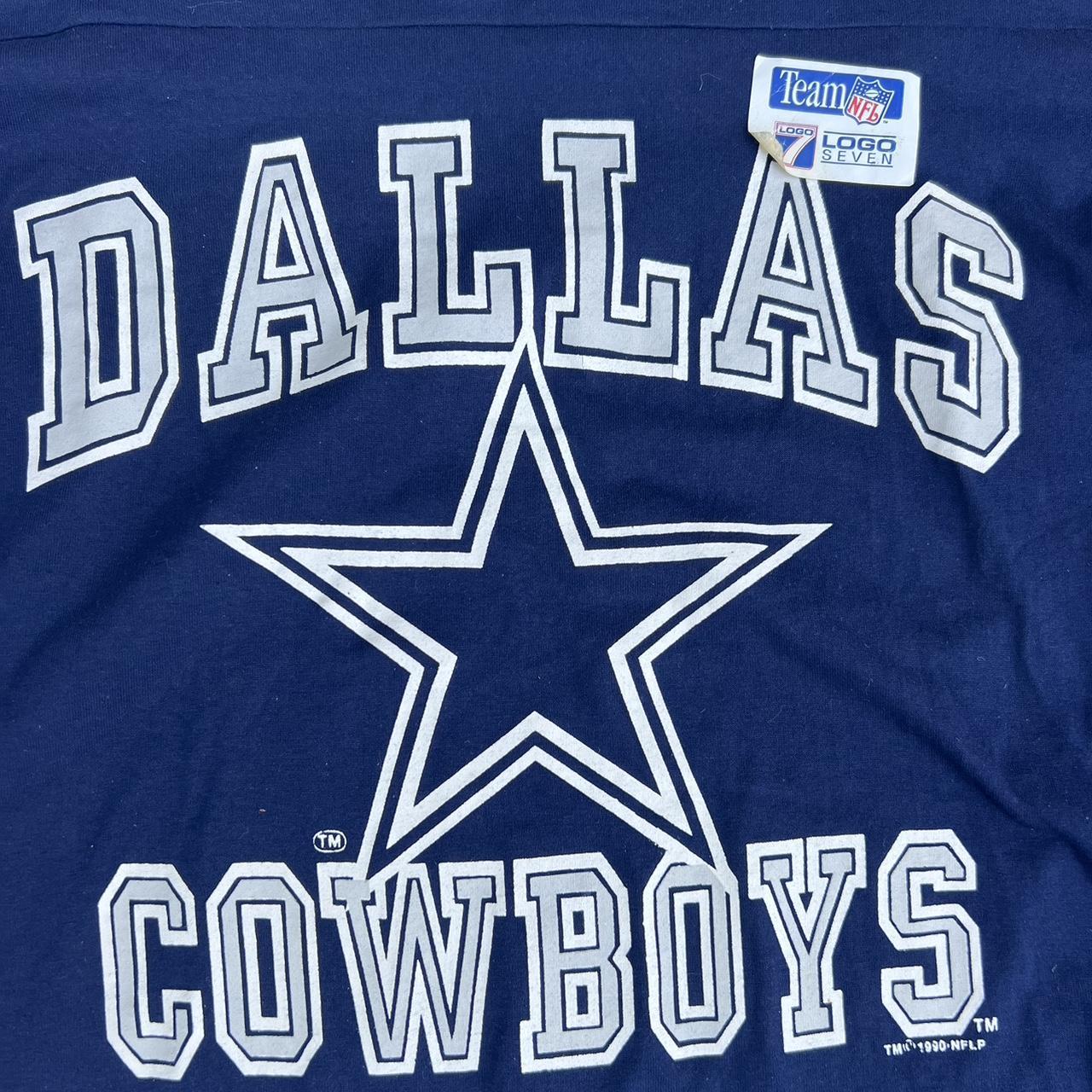 Vintage 90s Dallas Cowboys Jersey Shirt Single - Depop