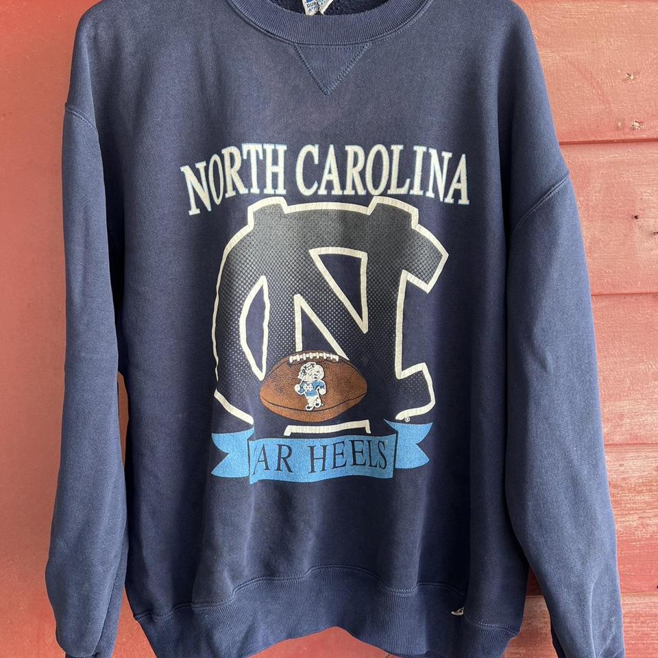 Vintage 90s UNC North Carolina Tar Heels Russell Athletics Crewneck Sweater  M
