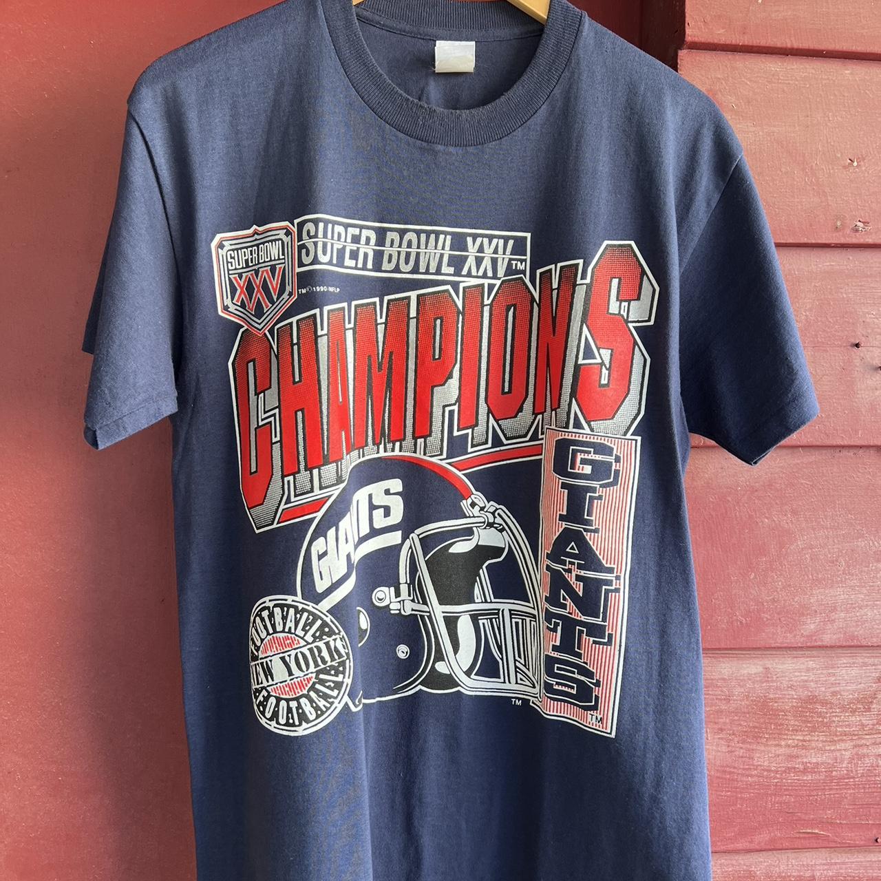 Vintage New York Giants “Super Bowl Champions” T-Shirt