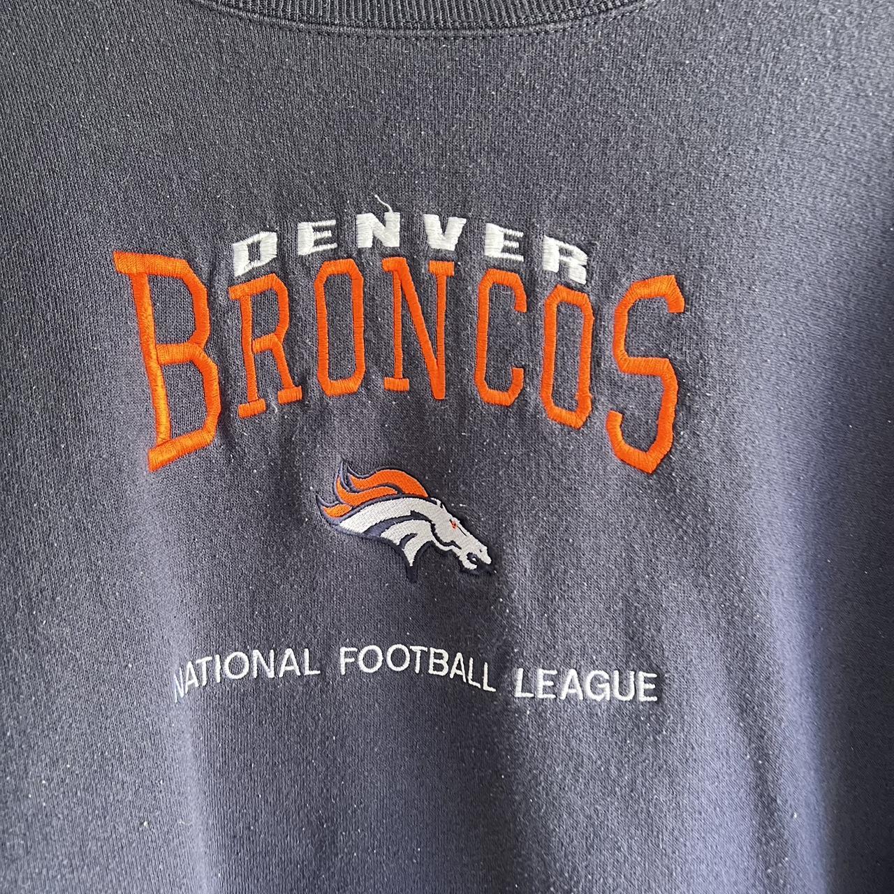 Vintage Lee Denver Broncos Sweatshirt size: - Depop