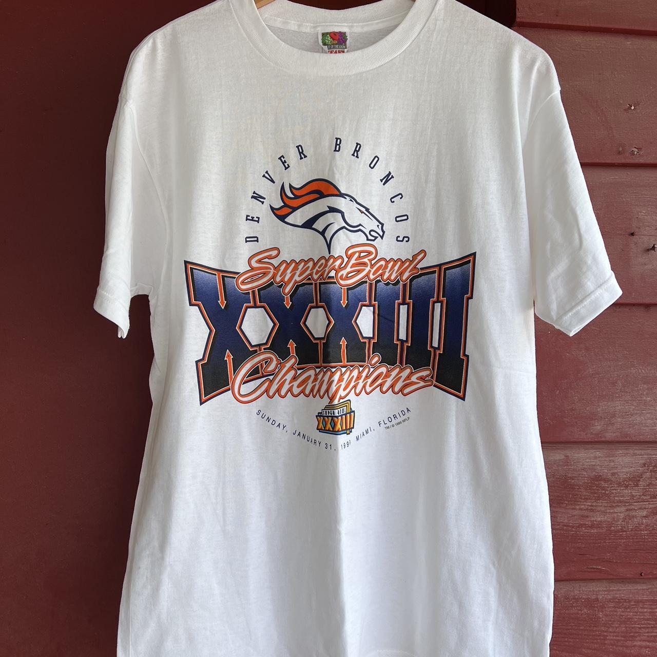 Denver Broncos Vintage Superbowl Champ Tee