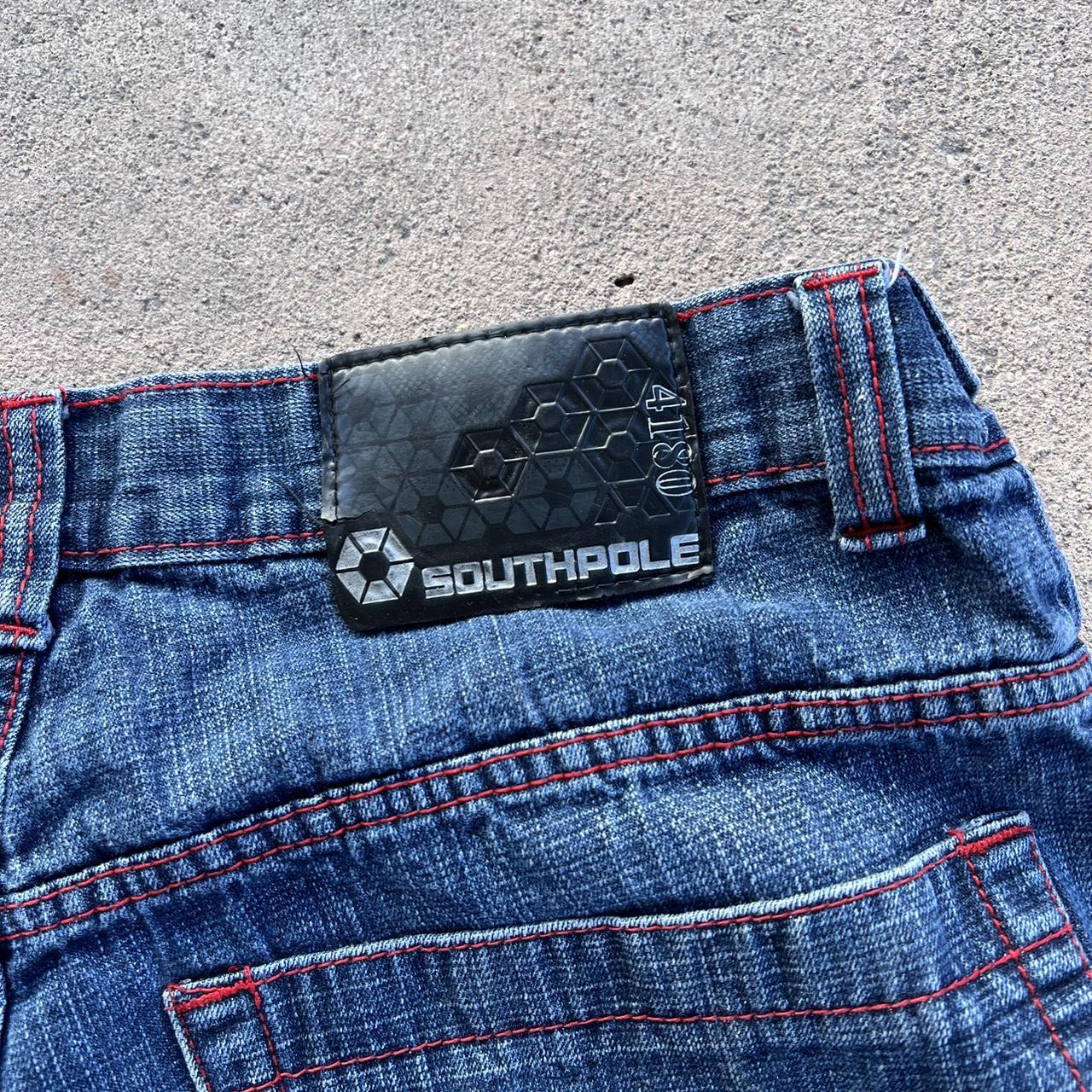 Southpole jorts Big baggy jorts Denim Breaking... - Depop