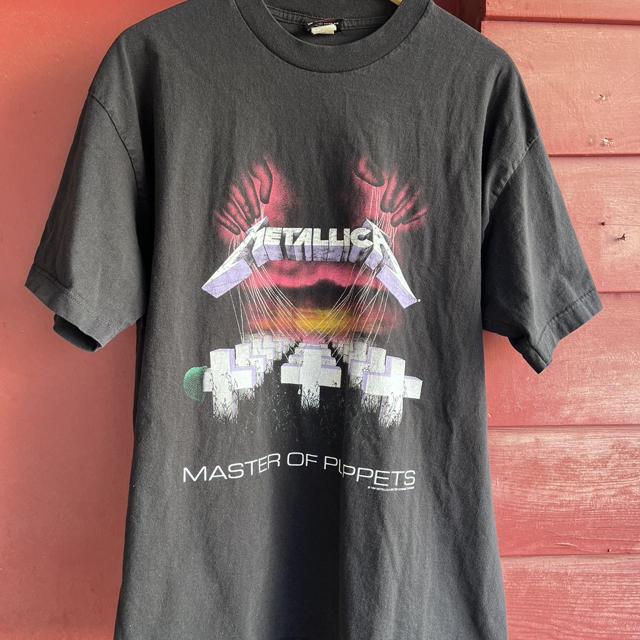 1994 Metallica master of puppets Giant tag USA... - Depop