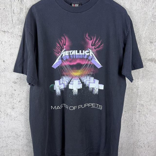 1994 Metallica master of puppets Giant tag USA - Depop