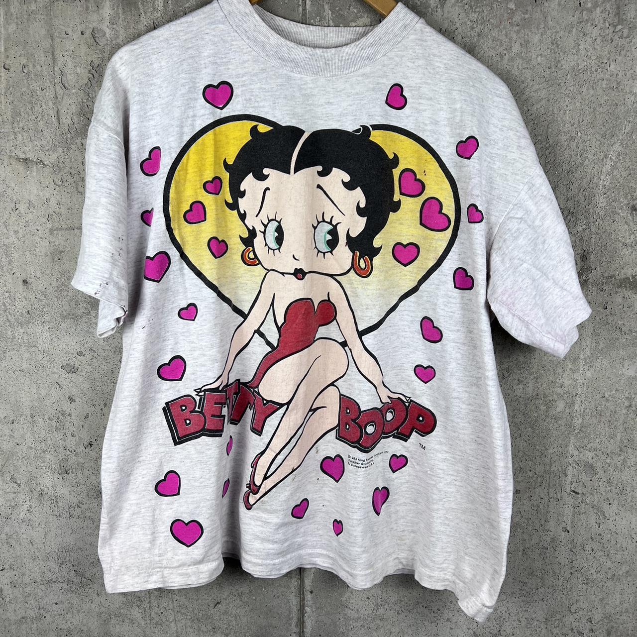 Vintage 1993 Betty Boop City Chick purchases All Over Print T-Shirt