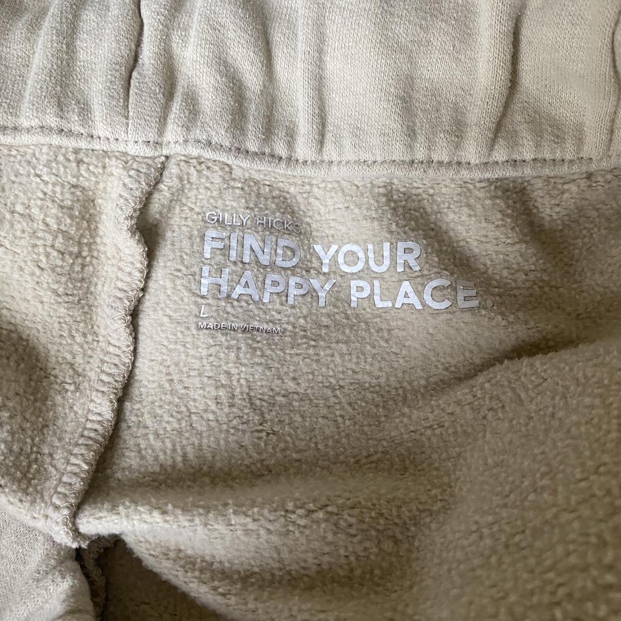Gilly hicks beige flare sweatpants Size large Depop