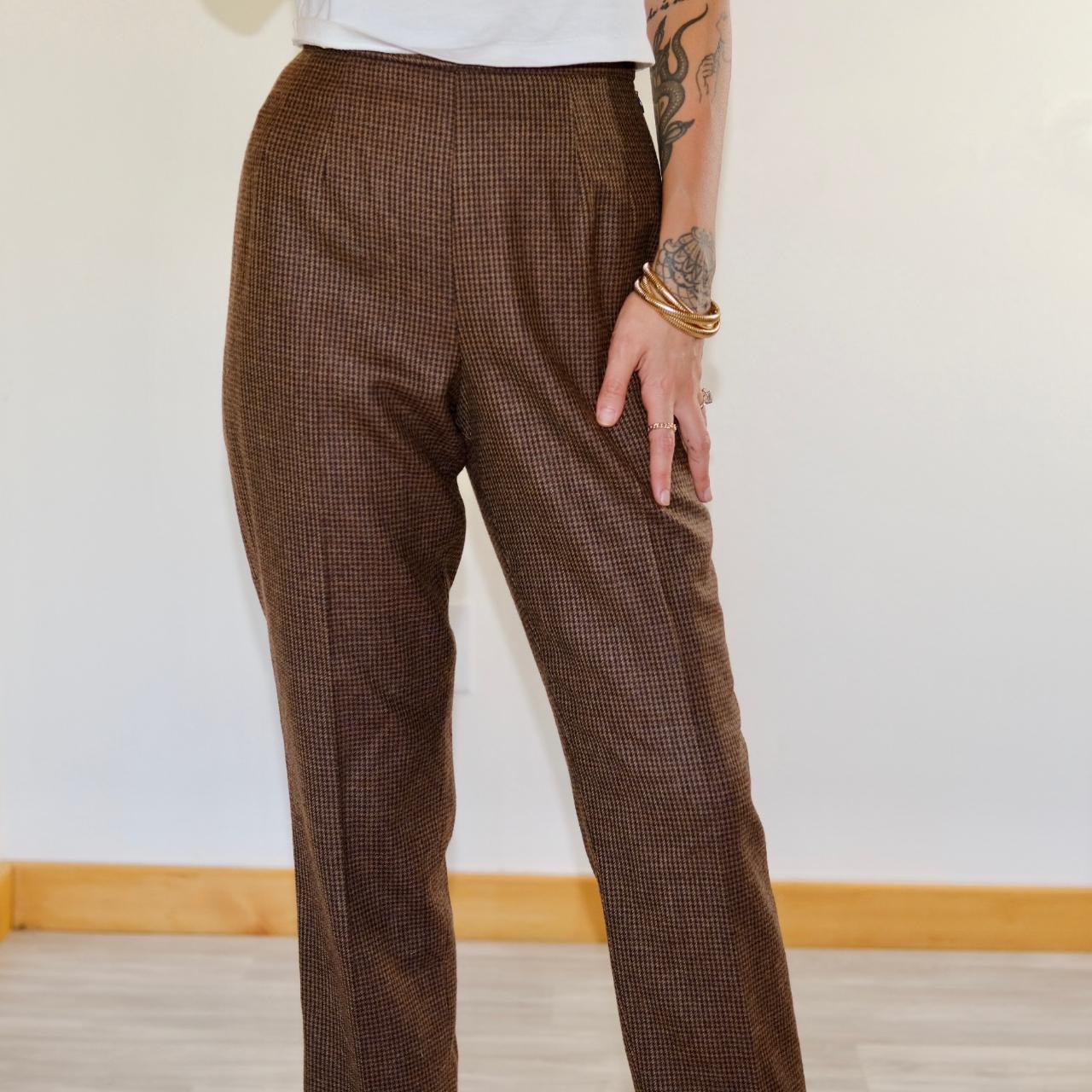 90s Gap Black and White High Rise Pants 27 Waist Mini Houndstooth Tapered  Trousers - Etsy