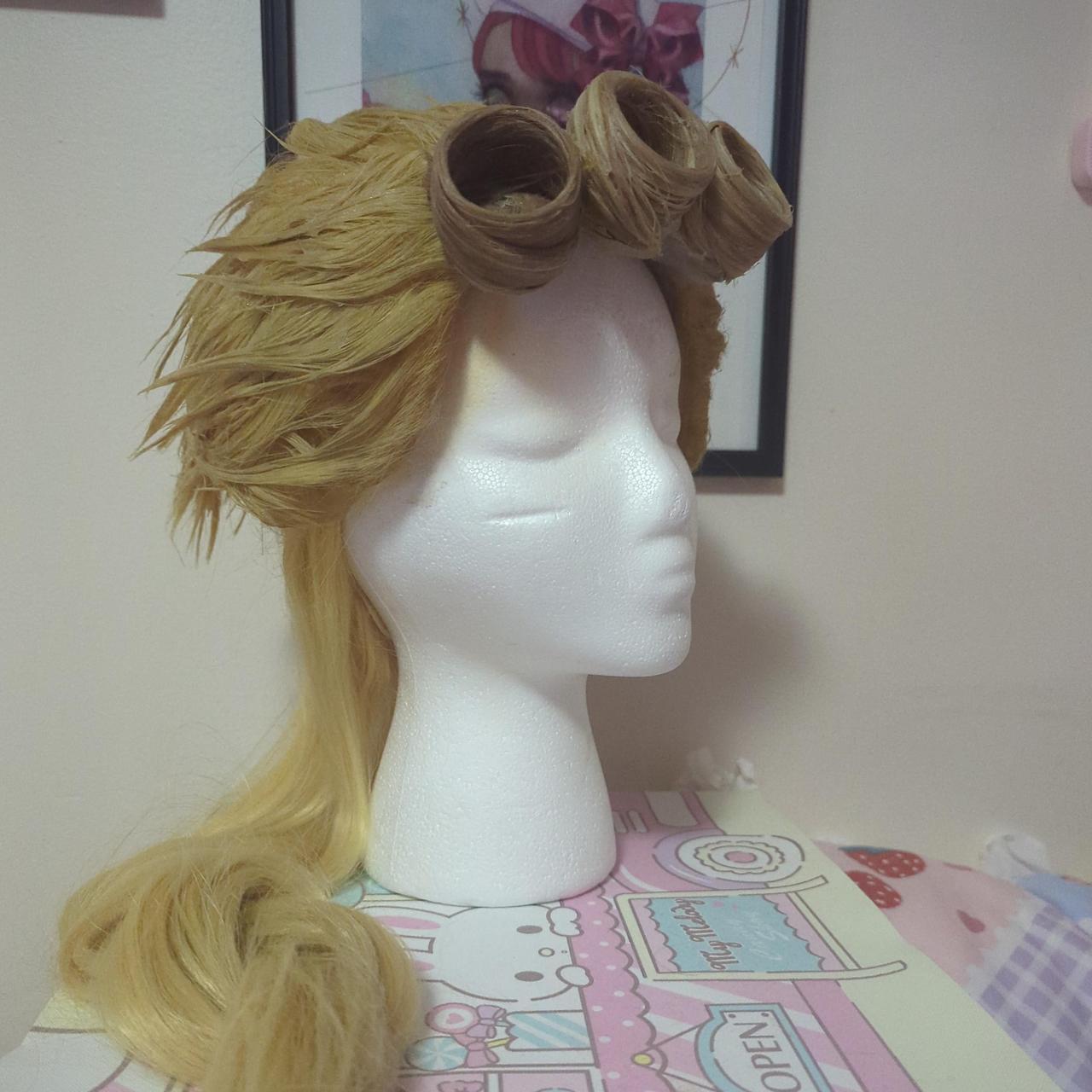 Giorno Giovanna cosplay wig long hair that can be