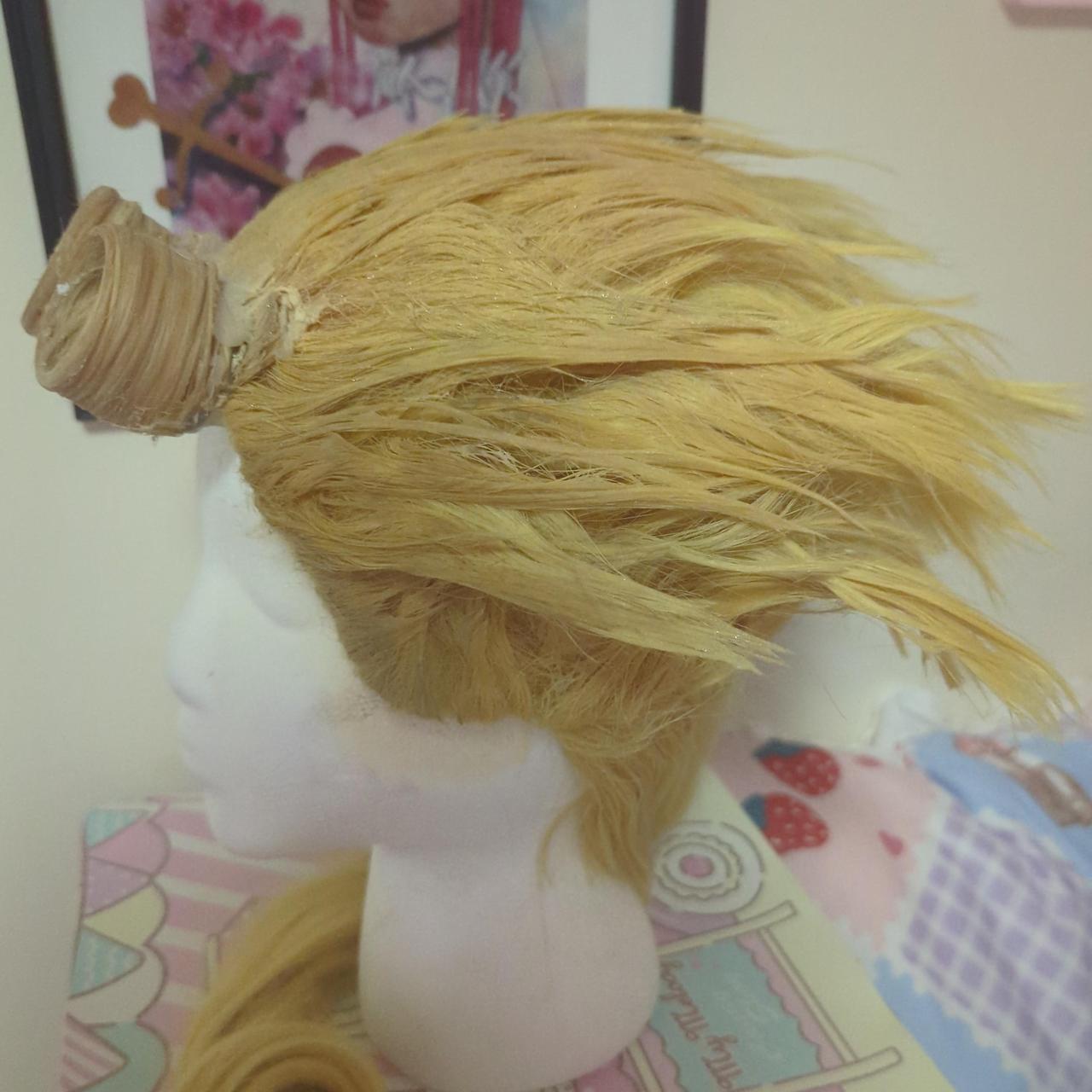 Giorno Giovanna cosplay wig long hair that can be