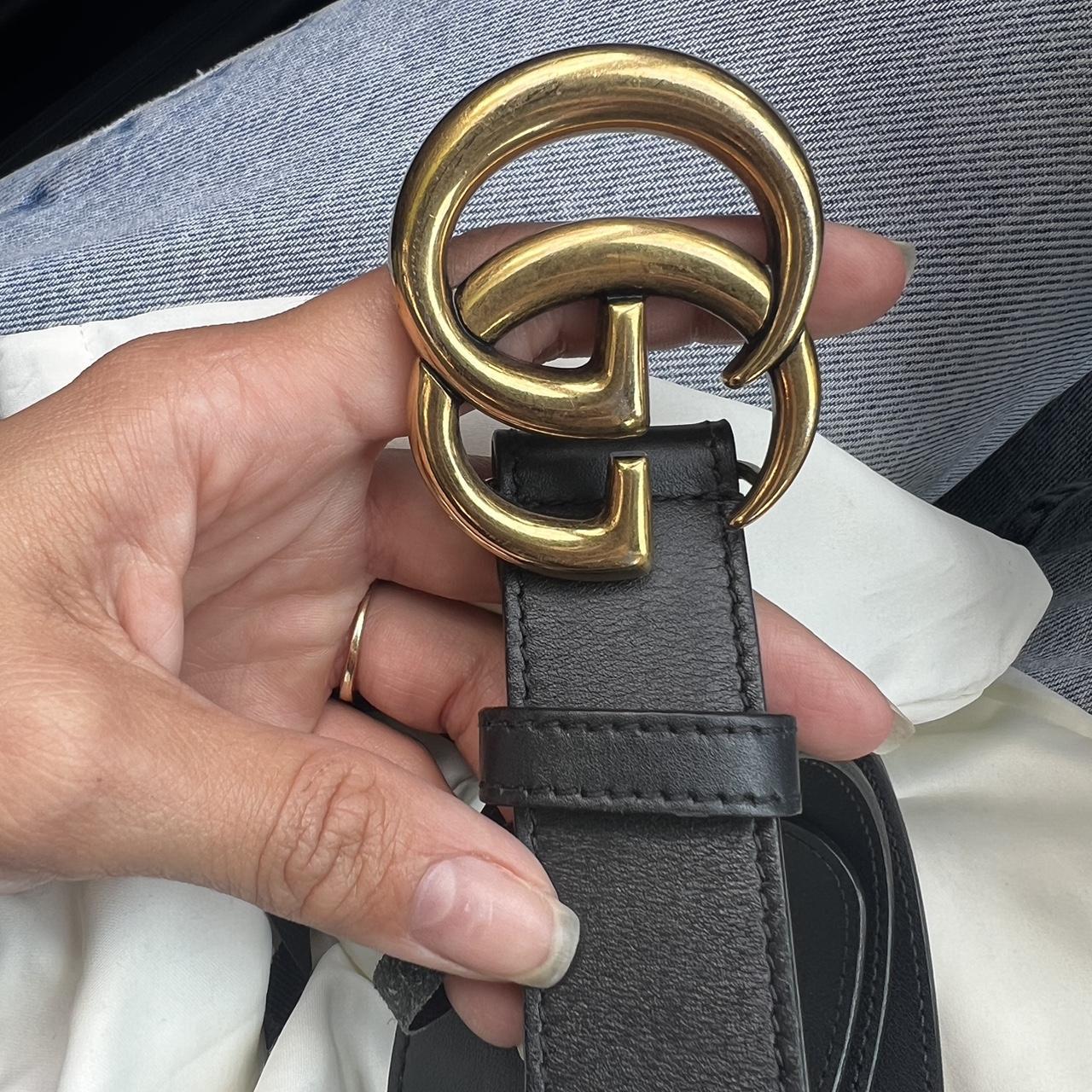 Gucci Belt Comes with Gucci dust bag - Depop