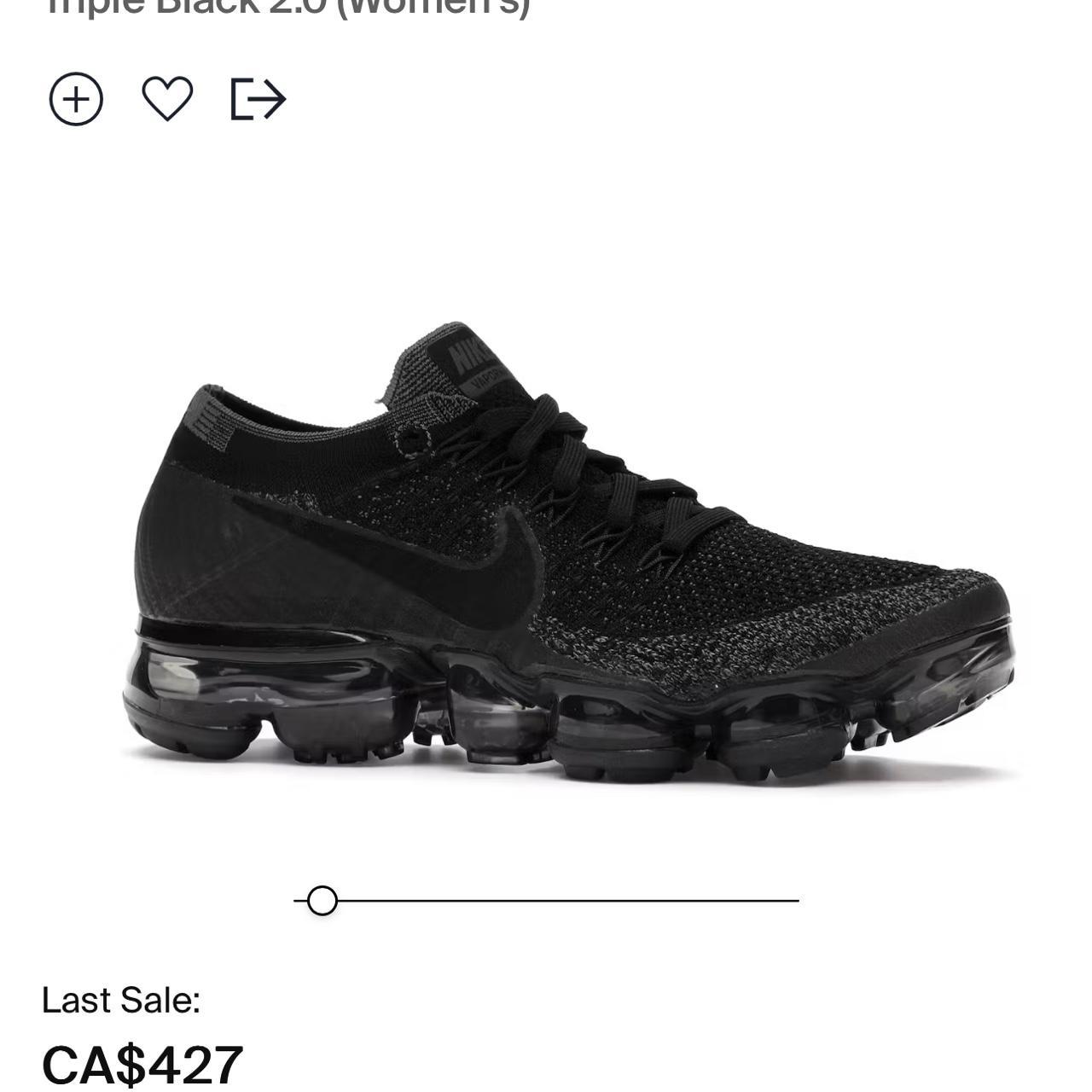 Nike vapormax outlet womens black sale