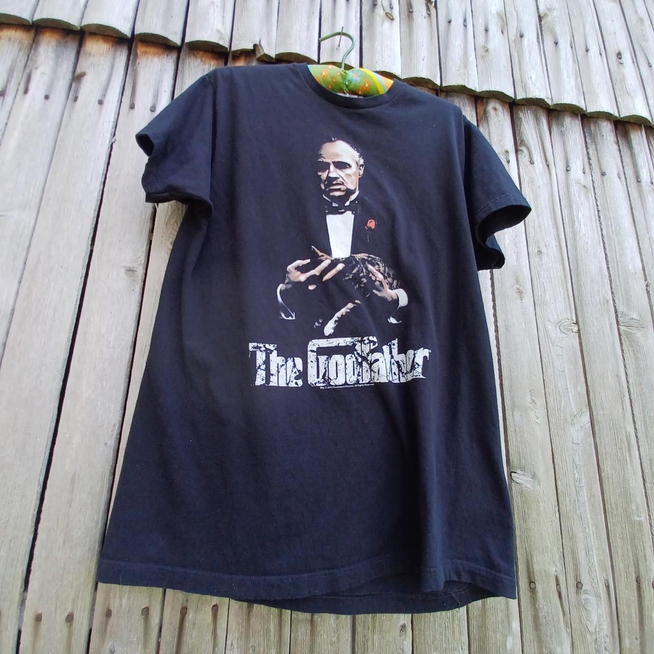 Godfather tshirt Unisex style but tag size fit would... - Depop