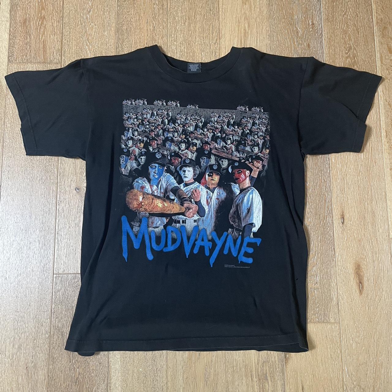 Vintage Mudvayne “Warriors” shirt with back graphic. | Depop