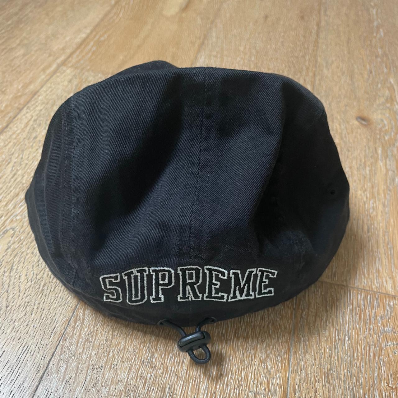 Deadstock Supreme Arc Logo Shockcord Camp Cap. Black. Depop