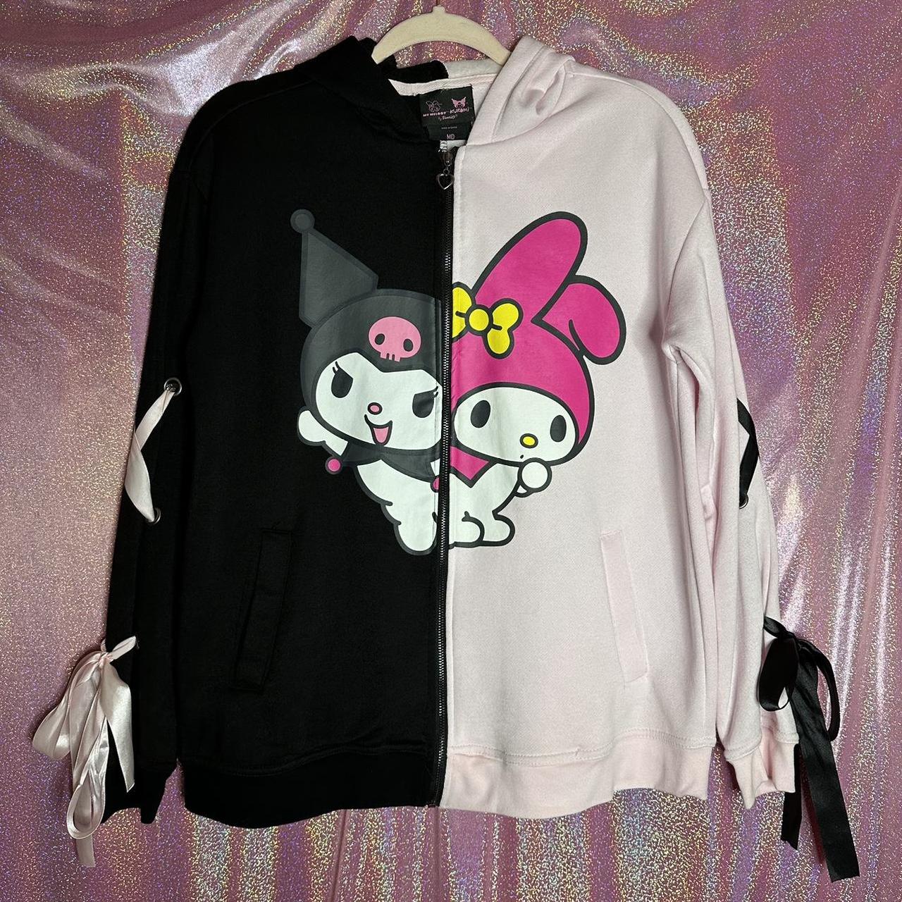 Sanrio x Hot Topic My Melody & Kuromi Split... - Depop