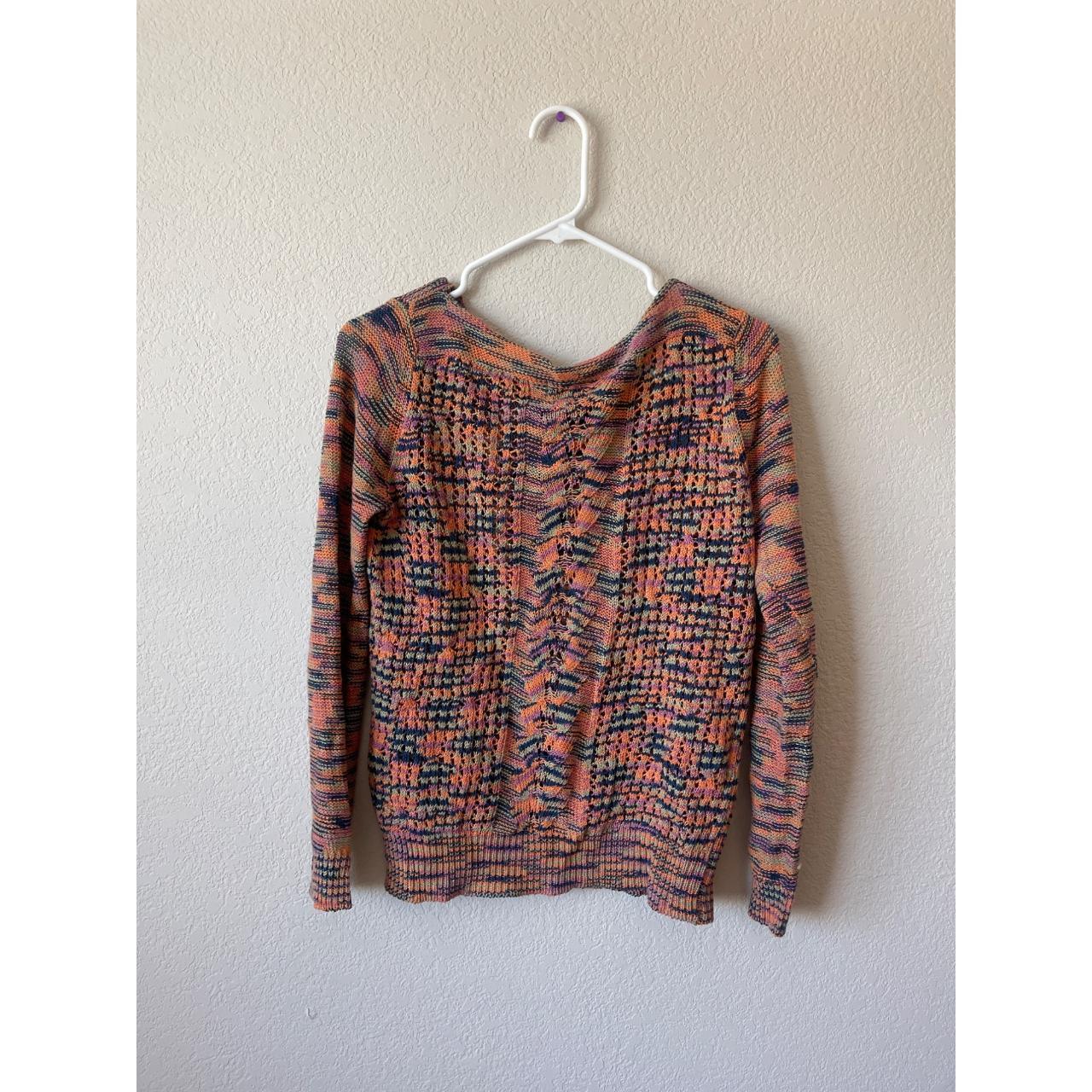 Sparrow Anthropologie Open Knit Sweater Depop
